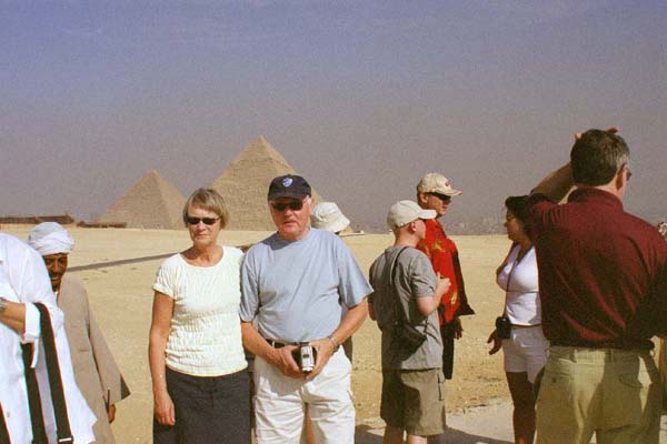 Ingrid och Gösta i Kairo
